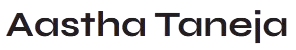 Aastha Taneja